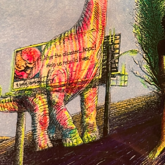 ❌SOLD❌Jon Strongbow Print “Mantis in The Moon” - Picture 6 of 7